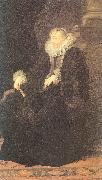 Dyck, Anthony van The Genoese Senator's Wife painting